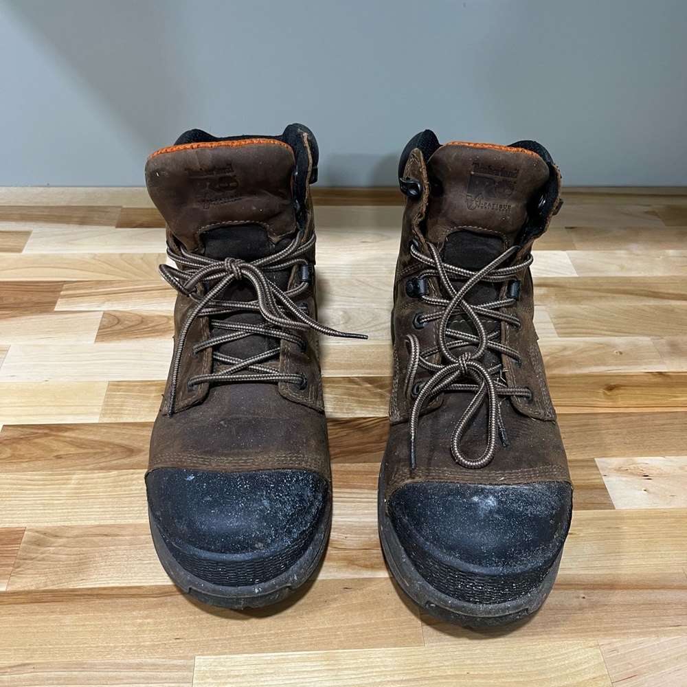 Mens Timberland Pro Work Boots Steel Toe